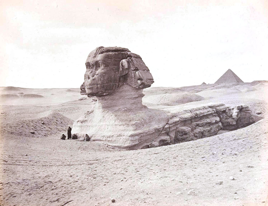 Adolphe Braun, Égypte, Le Sphynx, c. 1870