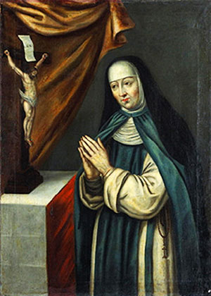 Jean-Denis Attiret, Portrait d'une religieuse annonciade 