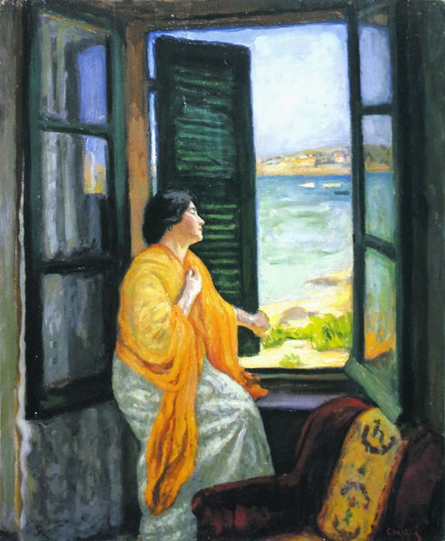 Jean Challié, Blanche à la fenêtre.