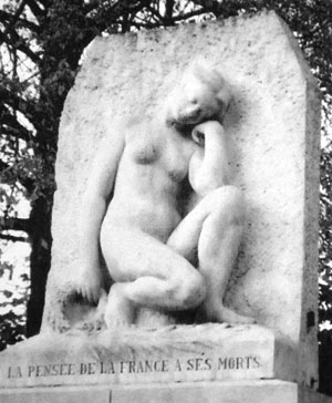 Jean Challié, monument aux morts, Moirans-en-Montagne