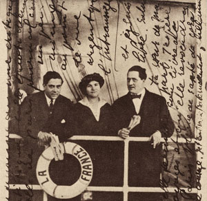 Gabrielle Buffet-Picabia, Francis Picabia, Guillaume Apollinaire