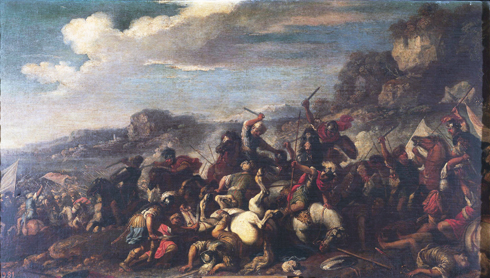 Jacques Courtois, Combat de cavalerie