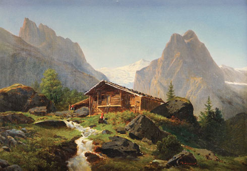 Pierre-Alexandre Jeanniot, Chalet en montagne