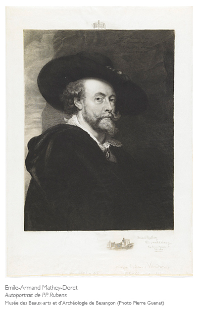 Armand Mathey-Doret, autoportrait de Pierre Paul Rubens
