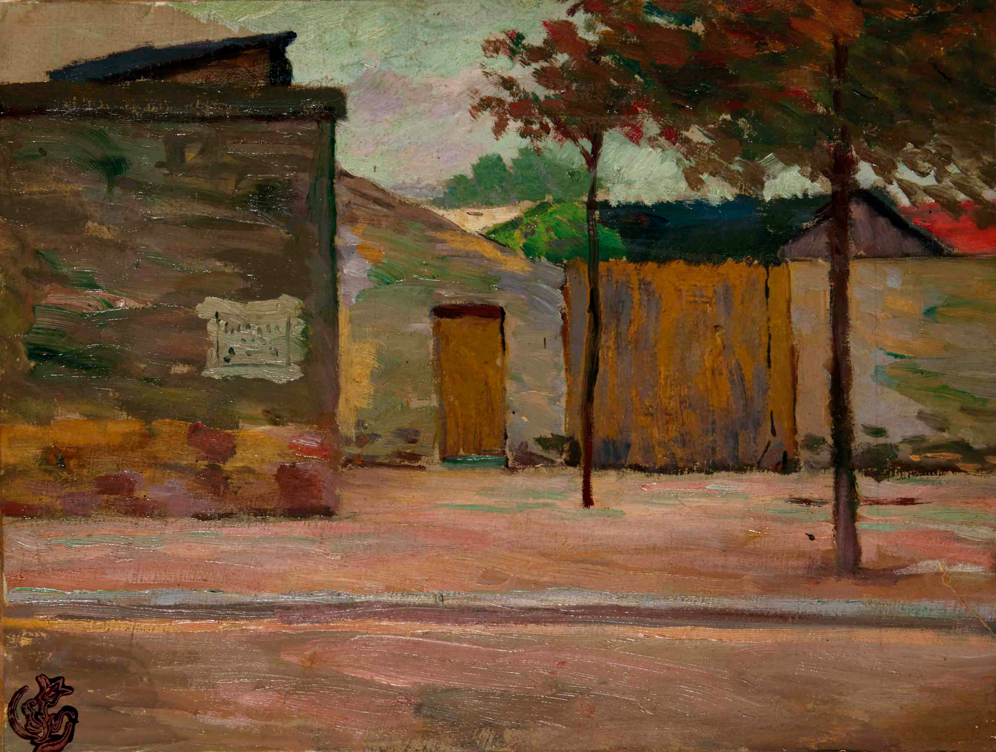 Émile Schuffenecker, Le Boulevard désert