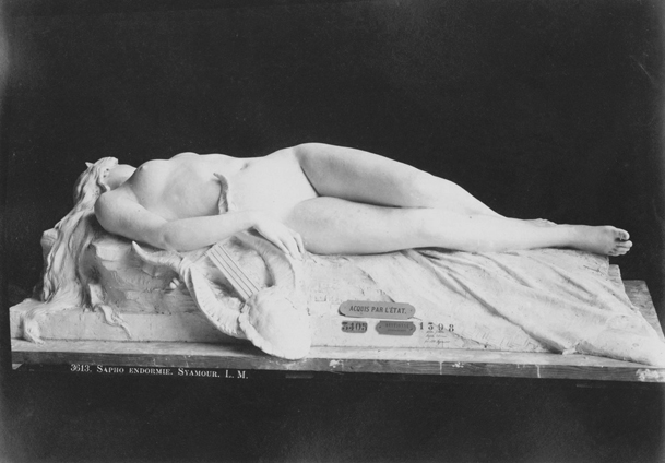 Marguerite Syamour, Sapho endormie, musée des beaux-arts de Lons-le-Saunier
