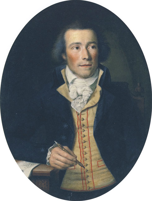 Joseph Marcellin Combette, portrait de Ignace-François Sarret de Grozon,musée Sarret de Grozon, Arbois