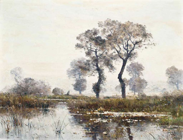 Louis Aimé Japy, L'étang de Lapra en Septembre, St-Bonnet-Les-Oulles
