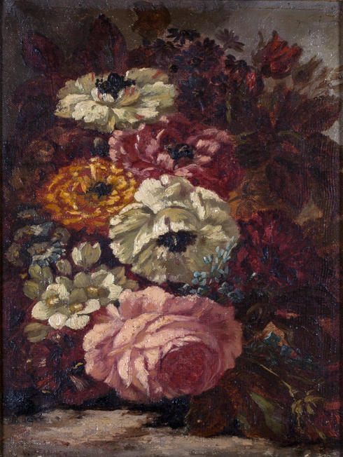 Victor François JEANNENEY (1832-1885), Jetée de fleurs