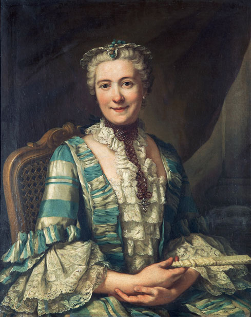 Donat Nonnotte, portrait d'une femme de la Noblesse