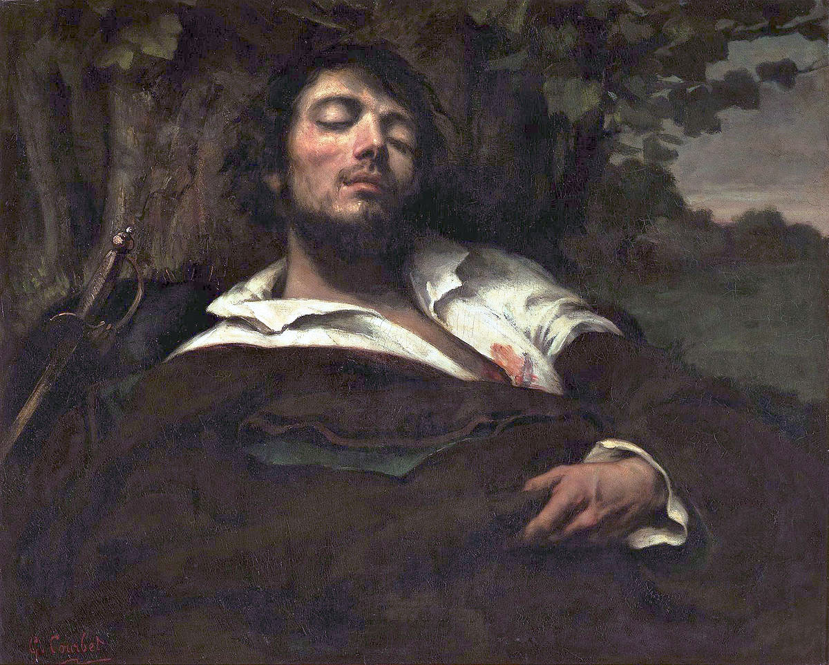 Gustave Courbet, autoportrait ou l'Homme blessé