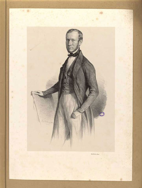 Jules Lunteschütz, portrait d'Alexandre Bertrand