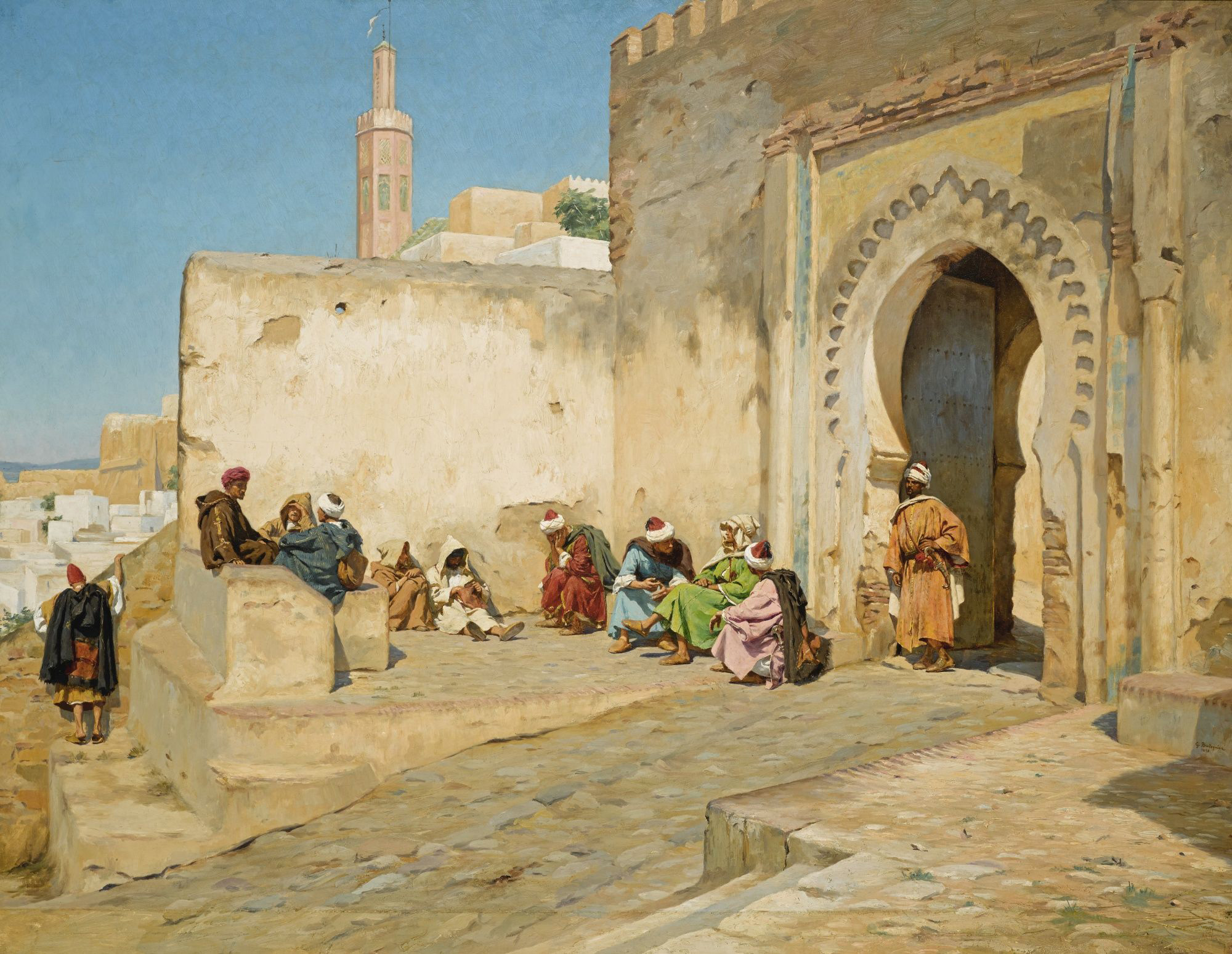 Georges Bretegnier, Porte de la Kasbah