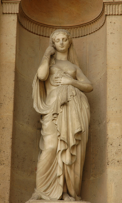 Louis Léopold Chambard,La Modestie, musée du Louvre
