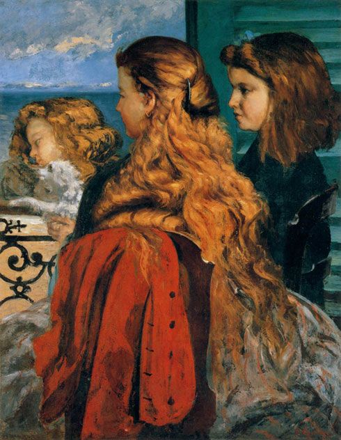 De Artibus Sequanis, Gustave Courbet, Trois Anglaises à la fenêtre