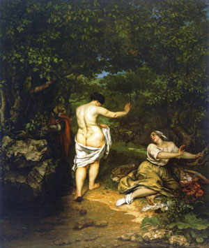 De Artibus Sequanis, Gustave Courbet, Les Baigneuses