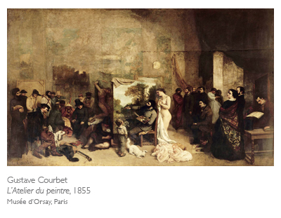De Artibus Sequanis, Gustave Courbet, L'Atelier du peintre