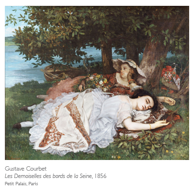 De Artibus Sequanis, Gustave Courbet, Les Demoiselles des bords de Seine