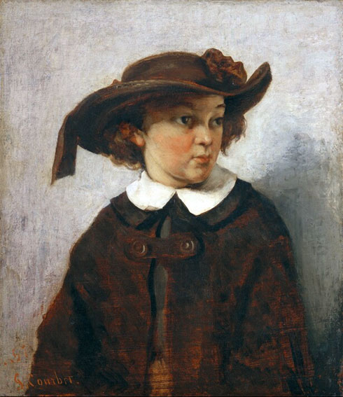 De Artibus Sequanis, Gustave Courbet, portrait d'une jeune fille
