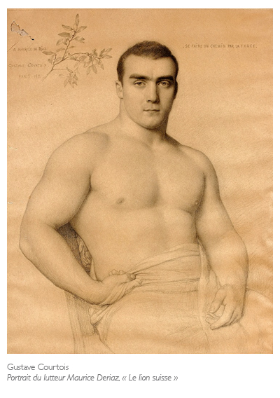 Gustave Courtois, portrait de Maurice Deriaz