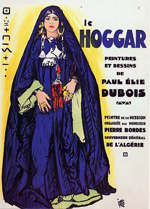 Paul-Élie Dubois, affiche le Hoggar