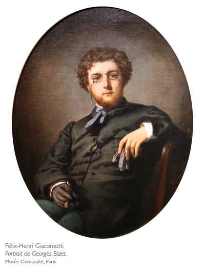 Félix-Henri Giacomotti, Portrait de Georges Bizet, musée Carnavalet