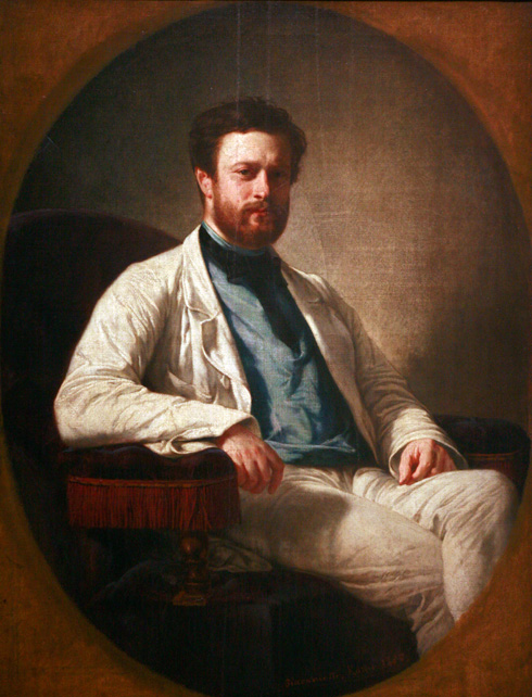 Félix-Henri Giacomotti, portrait de Edmond About