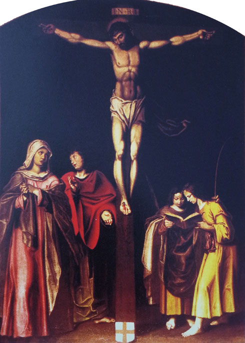  Jean Marchant, Christ en croix, Saint-Martin de Sallèles, Aude