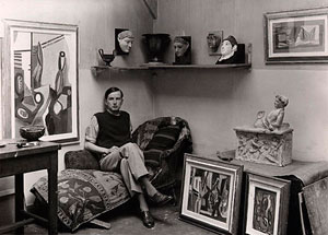 De Artibus Sequanis, les arts en Franche-Comté, Wolfgang Paalen dans son atelier parisien en 1933