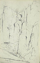 De Artibus Sequanis, Gustave Courbet, Le Creux Billard, paysage rocheux