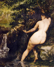 De Artibus Sequanis, Gustave Courbet, La Source