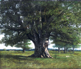 De Artibus Sequanis, Gustave Courbet, Le Chêne de Flagey