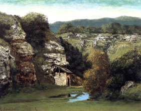 De Artibus Sequanis, Gustave Courbet, Paysage de rocs près d'Ornans