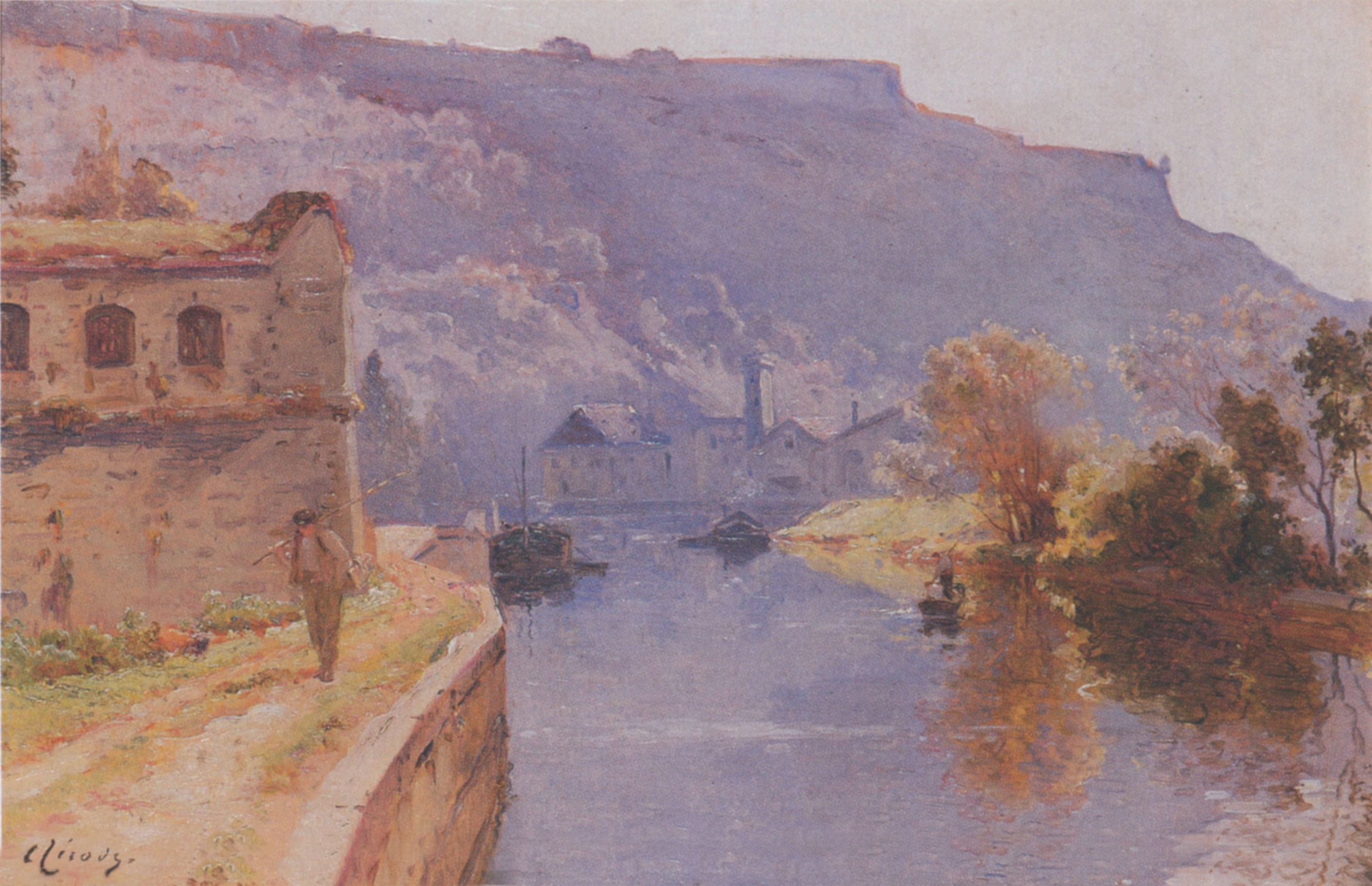 Léon Tirode, Le Doubs et la Citadelle à Tarragnoz