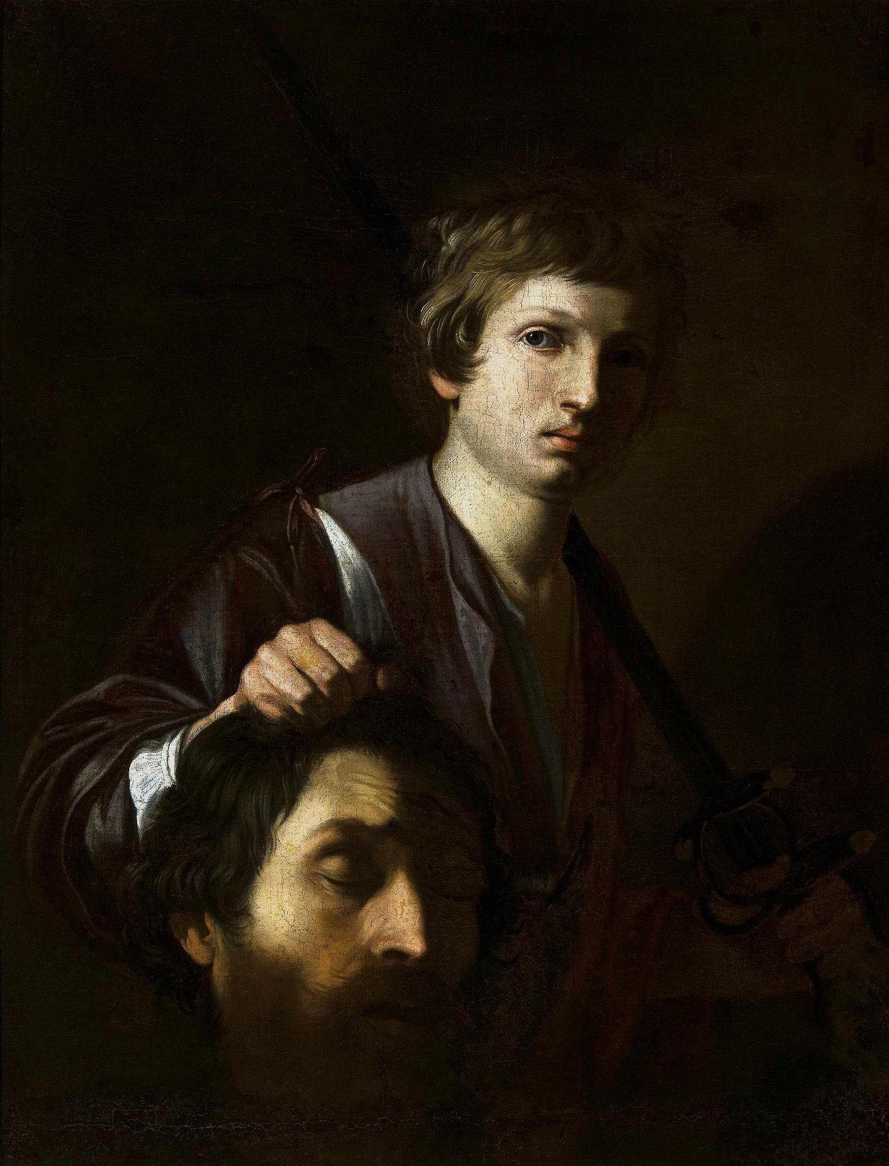  Nicolas Tournier, David avec la tête de Goliath