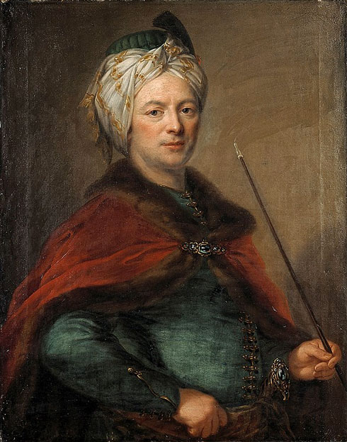 Melchior Wyrsch, Portrait de l'hauptmann Peter Ludwig Guldimann