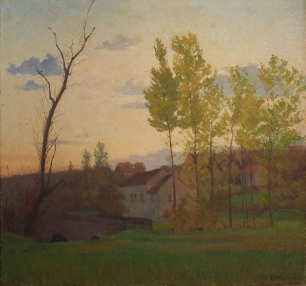Maurice Brésard (1882-1915), Soir d'automne à la campagne