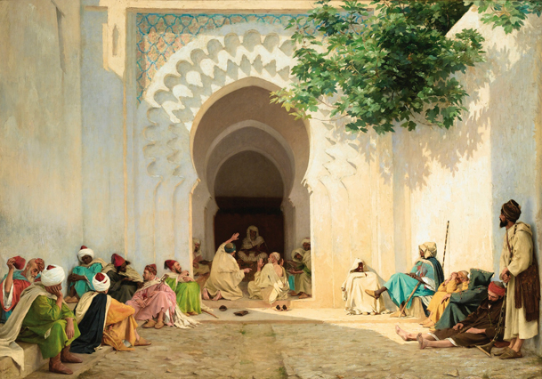 Georges Bretegnier, Une audience à Tanger