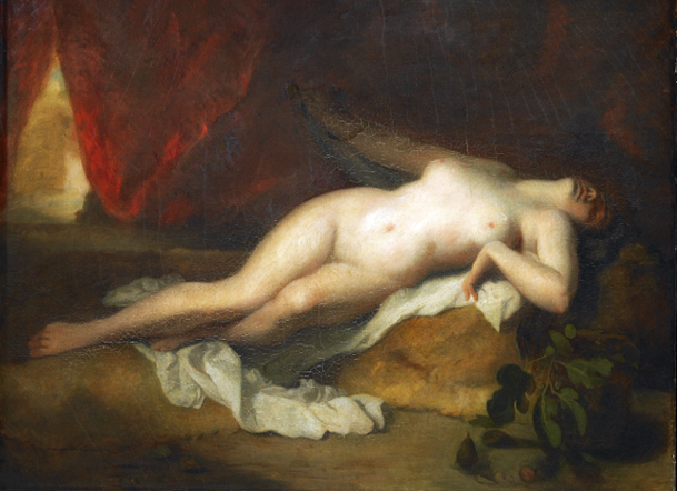 Jean Gigoux, la mort de Cléopâtre, musée des Beaux-Arts et d'Archéologie, Besançon