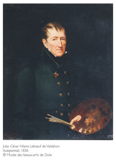 Jules César Hilaire Lebœuf de Valdahon, autoportrait, 1836