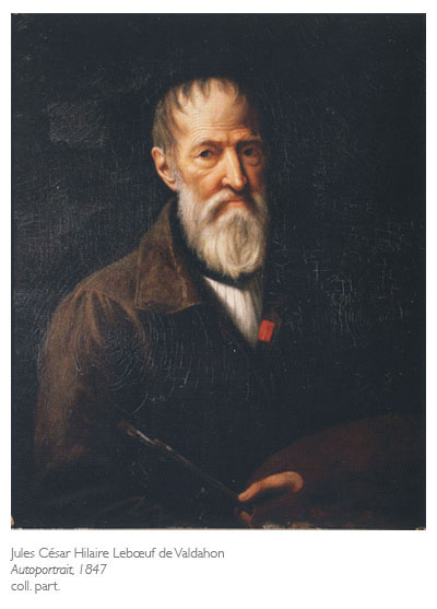 Jules César Hilaire Lebœuf de Valdahon, autoportrait, 1847