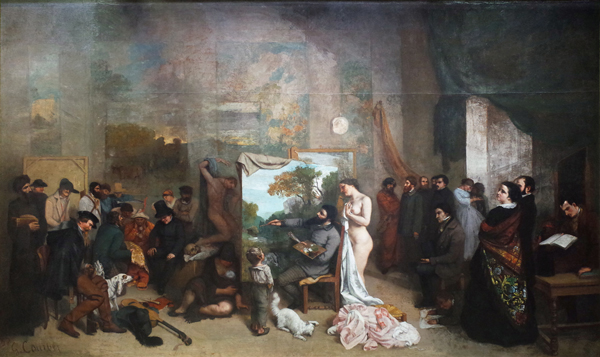 Gustave Courbet, l'Atelier